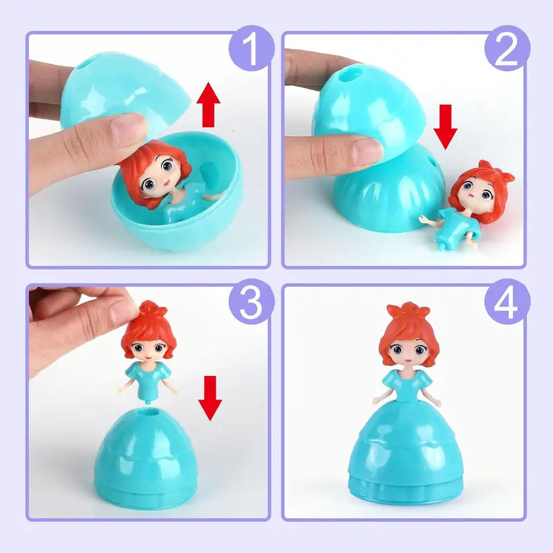 Princess Pop Transforming Easter Eggs (24 Pack)